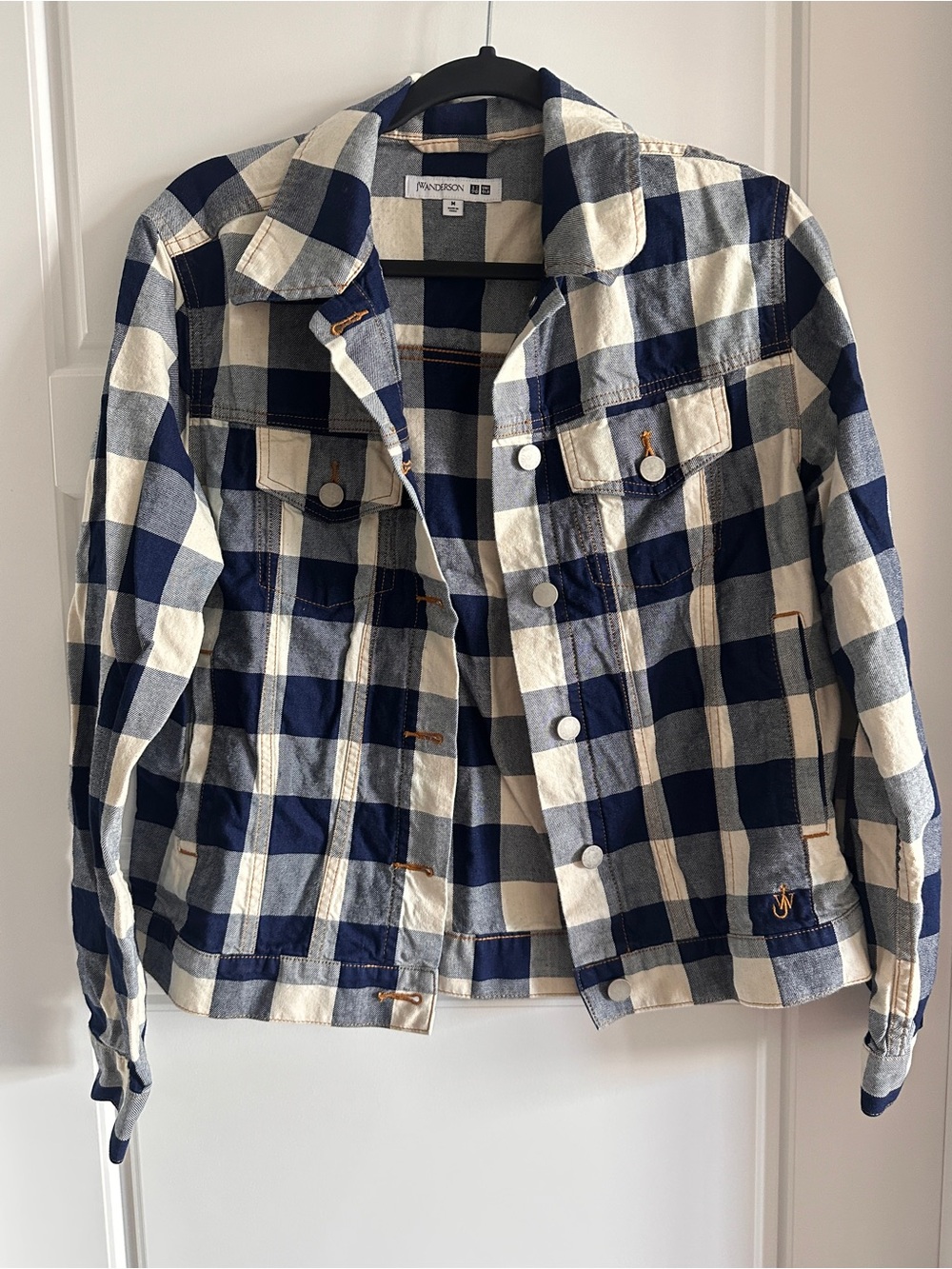 UNIQLO x JW Anderson Buffalo Check Trucker Jacket Size M